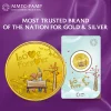 24K (999.9+) Purest 5 gm Love Forever Gold Coin - MMTC-PAMP