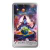 999.9+ Purest 50 gm Lord Shiva Silver Bar - MMTC-PAMP