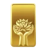 MMTC-PAMP 100g Lotus Gold Bar
