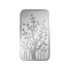 999.9+ Purest 50 gm Banyan Tree Silver Bar - MMTC-PAMP